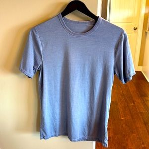 Lululemon Fundamental T-shirt in Light Blue size Extra Small. Great condition!